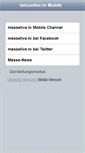 Mobile Screenshot of messelive.tv